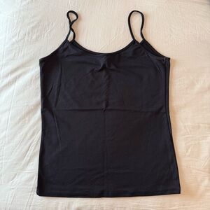 Zara Black Fitted Sleeveless Camisole